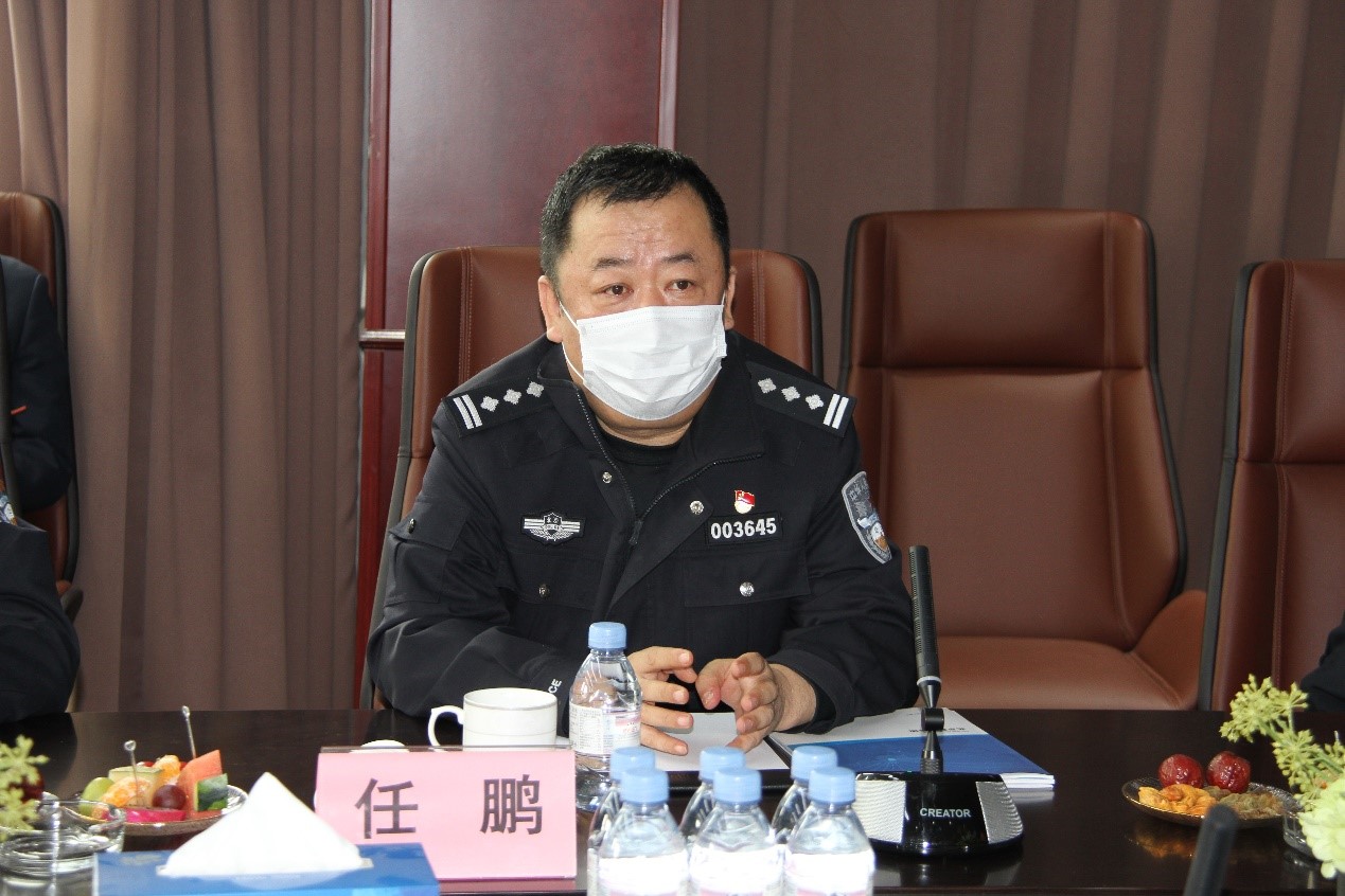 北京市公安局治安治理总队保安治理支队副支队长任鹏等向导莅临必发bifa集团检查指导“清网治违”事情开展情形 - 公司新闻 - 必发bifa